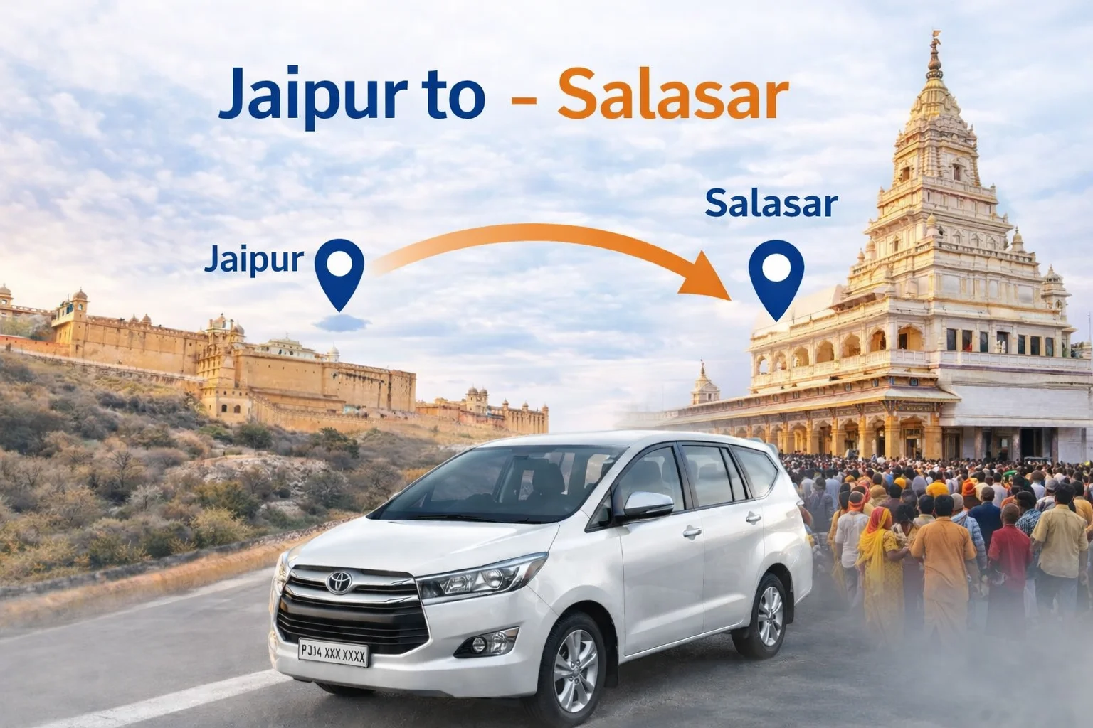 Jaipur to Salasar