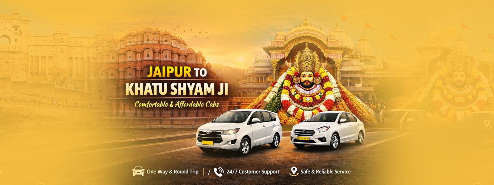 JPR Cabs - Jaipur to Khatu Shyam Ji